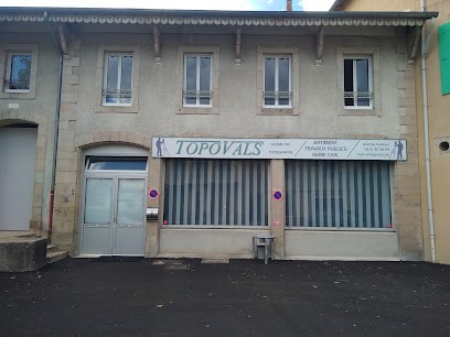 Topovals, Géomètre à Vals-les-Bains